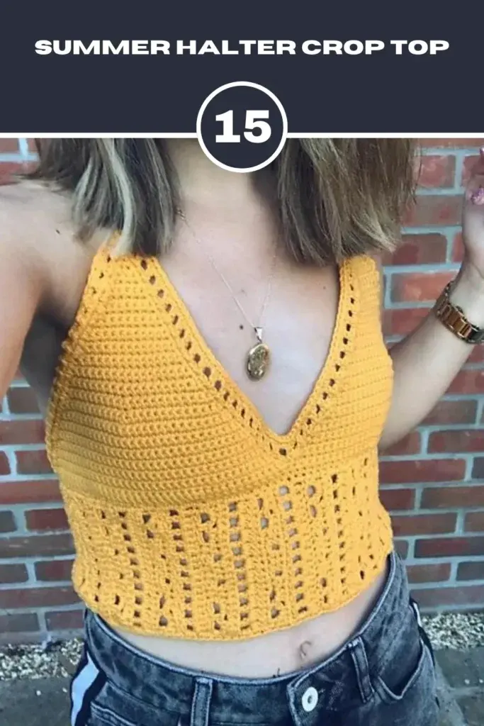 20+ Free Crochet Halter Top Patterns 