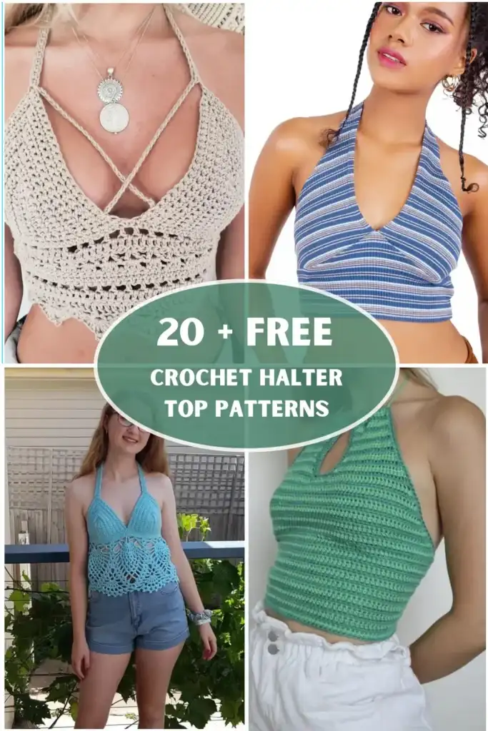 20+ Free Crochet Halter Top Patterns 