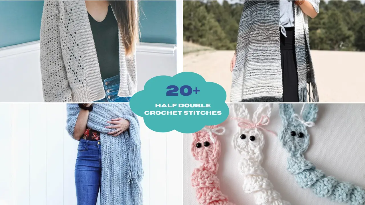 Half Double Crochet Stitches