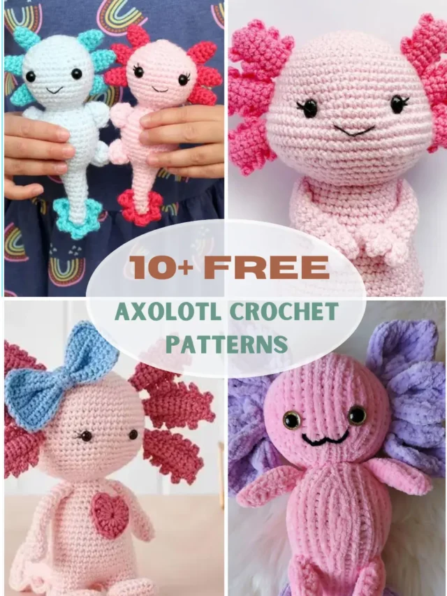 Free Axolotl Crochet Patterns