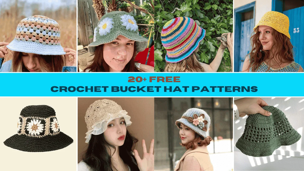 Crochet Bucket hat