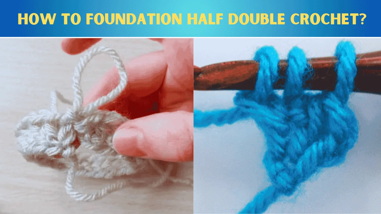 Foundation half double crochet