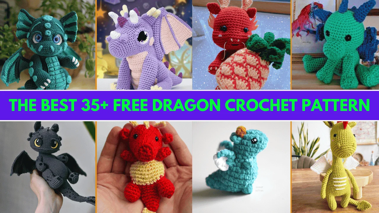 The Best 35+ Free Dragon Crochet Pattern