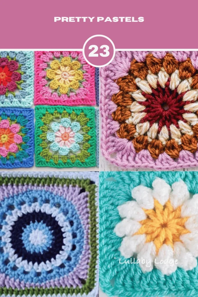 The Best 30+ Free Crochet Granny Square Patterns-For Everyone
