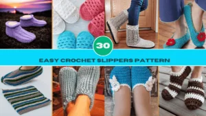 Easy Crochet Slippers