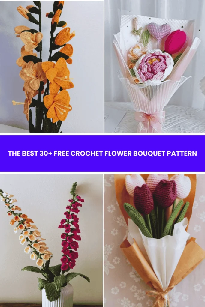 Crochet Flower Bouquet Pattern
