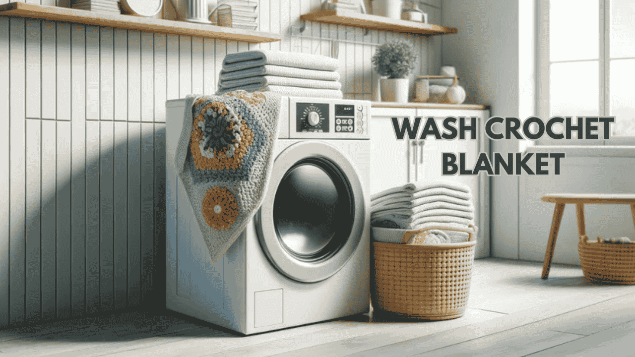 How to Wash Crochet Blanket