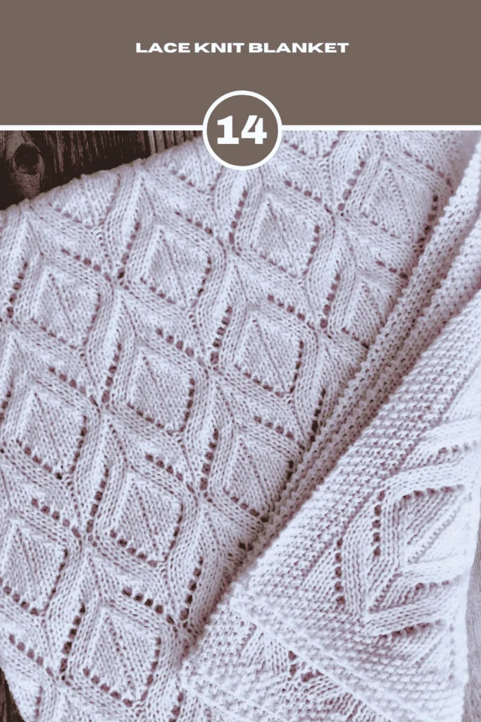 Lace Chunky Knit Blanket