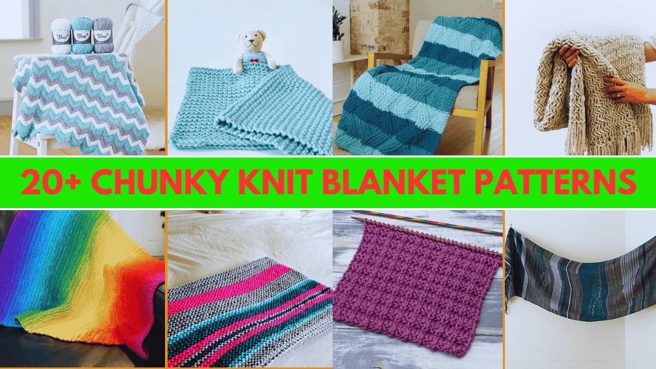 Chunky Knit Blanket Patterns