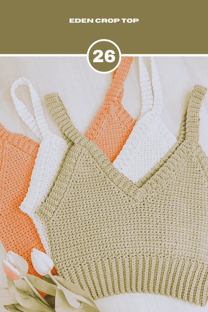 Eden Crochet Crop Top Pattern