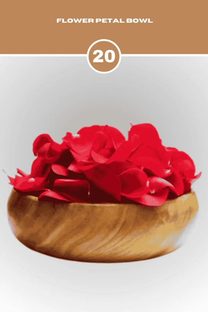 _Flower Petal Bowl Mother's Day Crafts