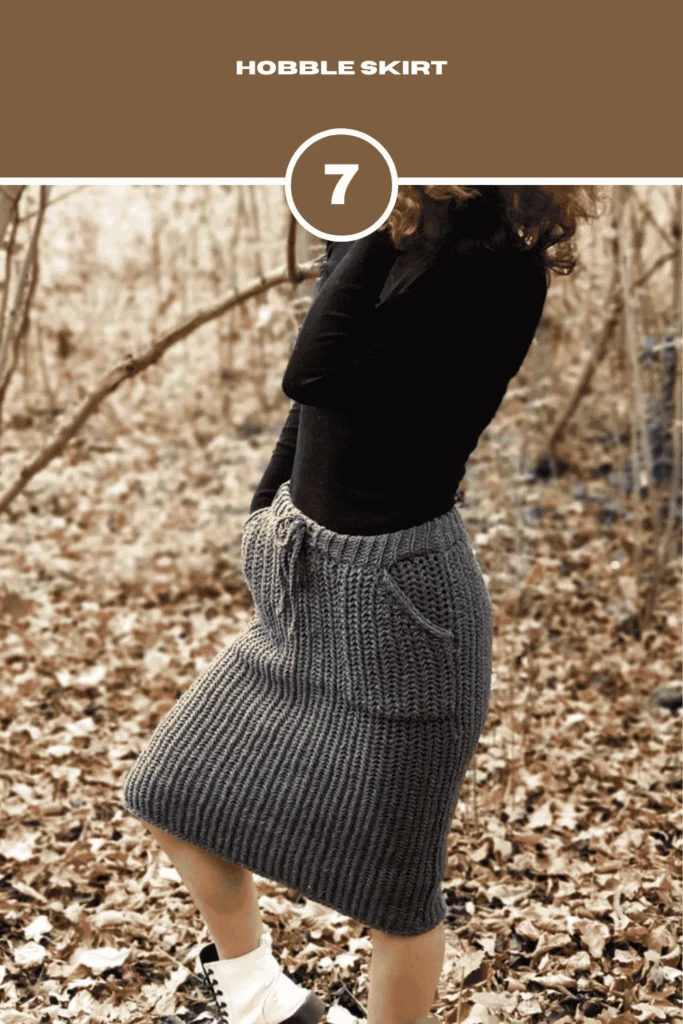 Hobble Crochet Skirt Pattern