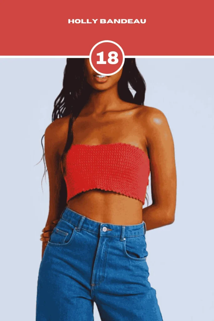 Holly Bandeau Crochet Crop Top Pattern