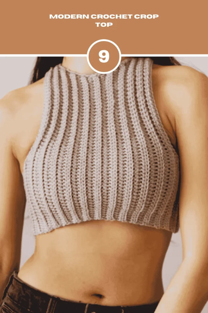 Modern Crochet Crop Top Pattern