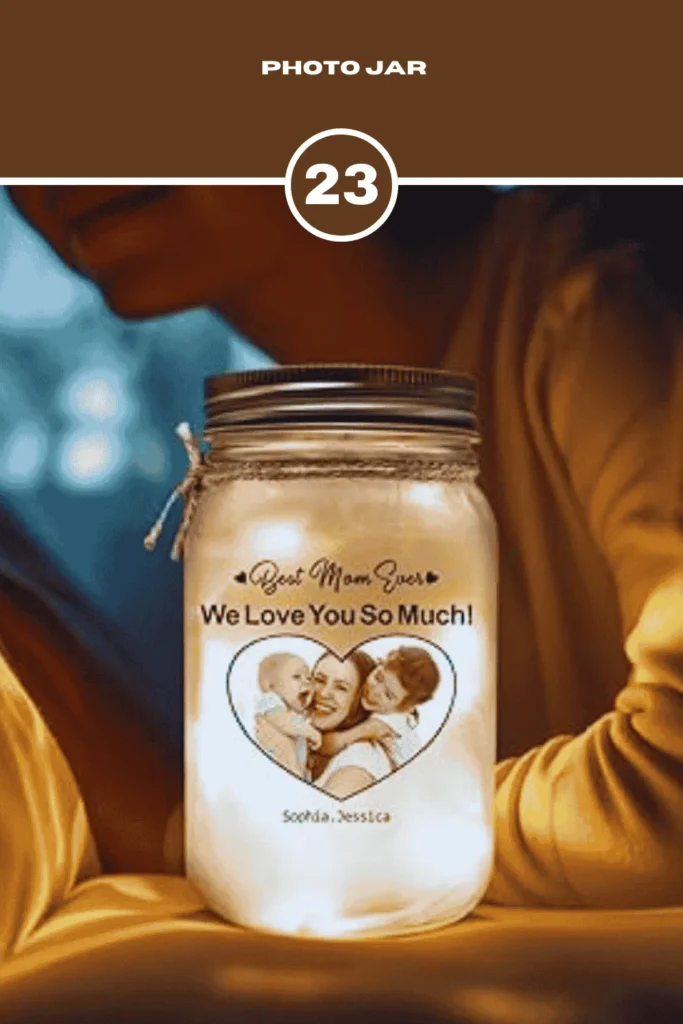 Photo Jar Mother's Day Crafts