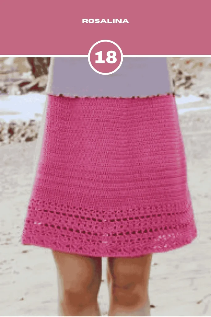 Rosalina Crochet Skirt Pattern