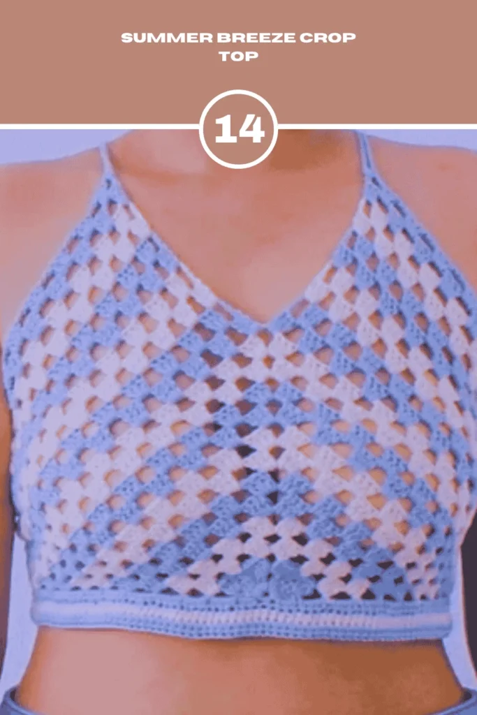 Summer Breeze Crochet Crop Top Pattern