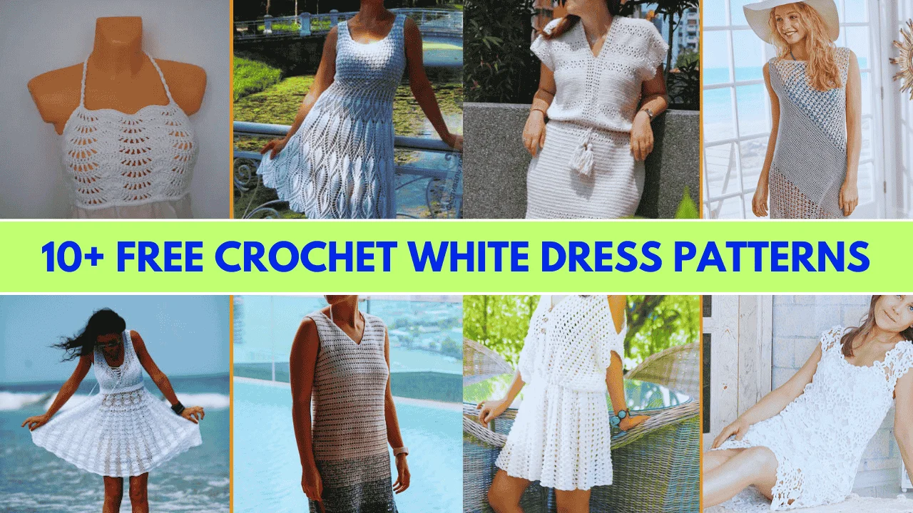Crochet White Dresses