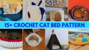 Crochet Cat Bed