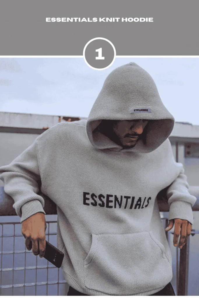 Essentials Knit Hoodie
