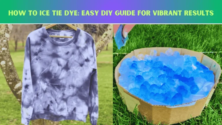 Ice Tie Dye