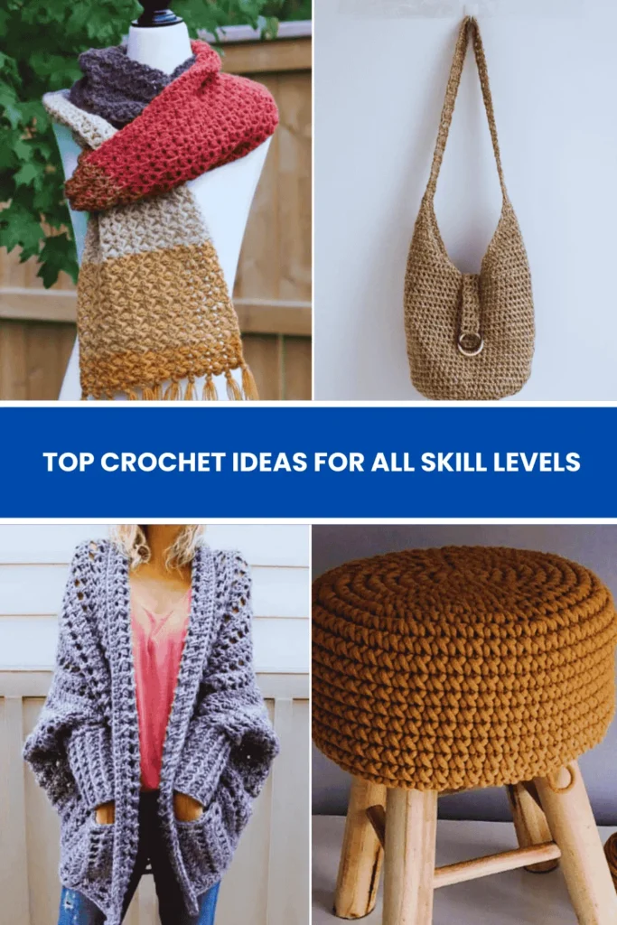 In simple words, crochet ideas are needlecraft where you use a hook to create fabric interlocking loops of yarn, and thread. 