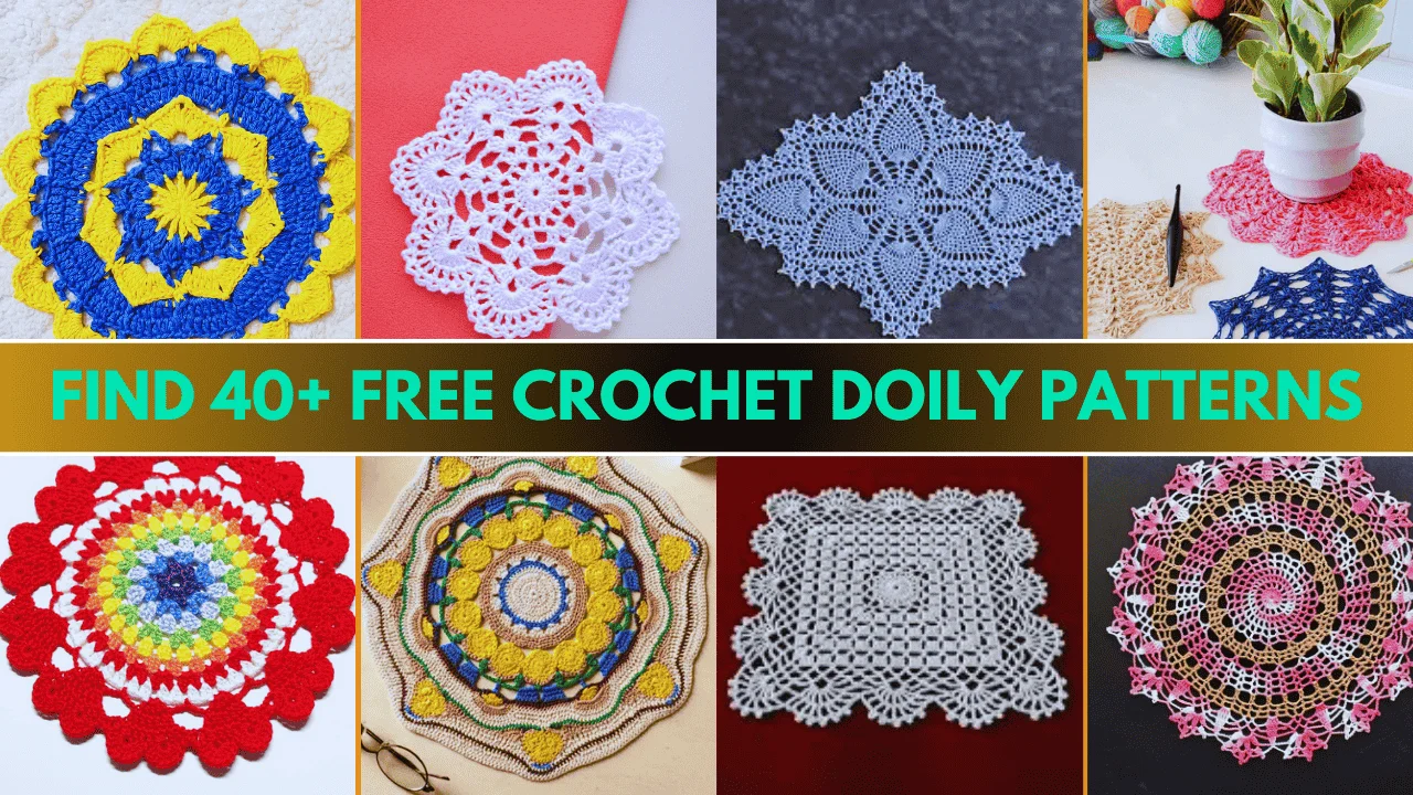 40+ Free Crochet Doily Patterns