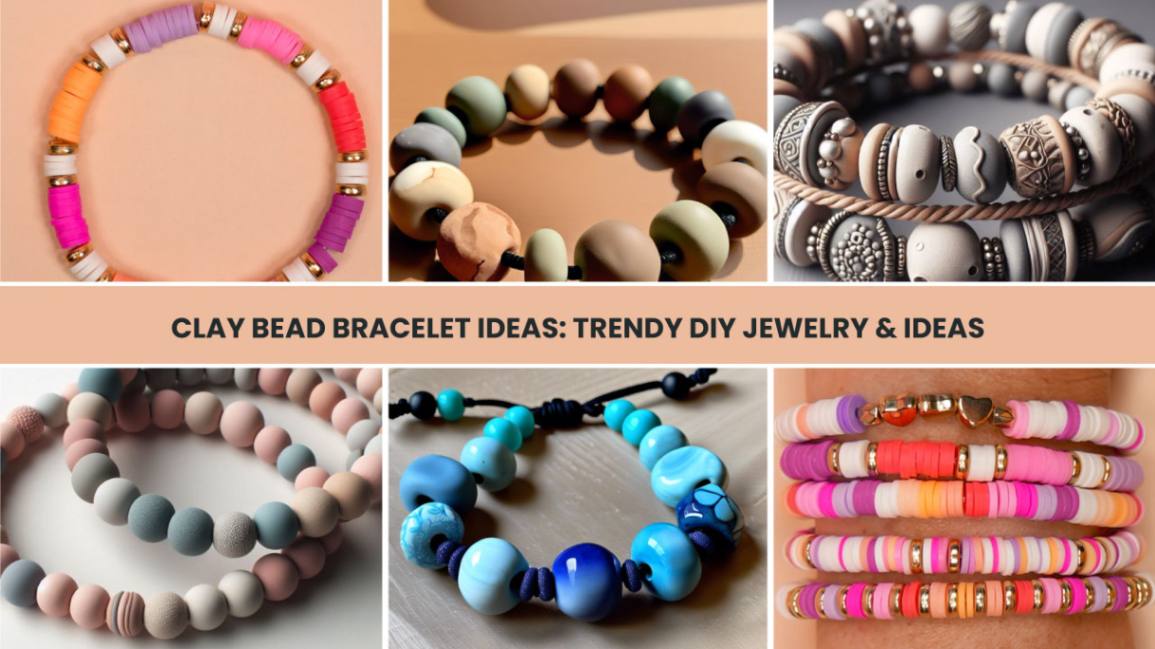Clay Bead Bracelet Ideas Trendy DIY Jewelry & Ideas