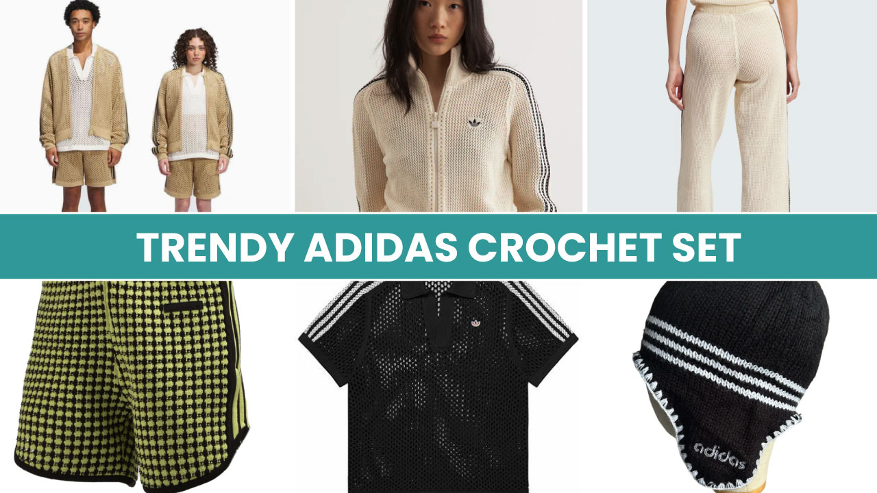 Adidas Crochet Set