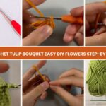 Crochet Tulip Bouquet Easy DIY Flowers Step-by-Step