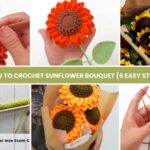 How to Crochet Sunflower Bouquet [6 Easy Steps]