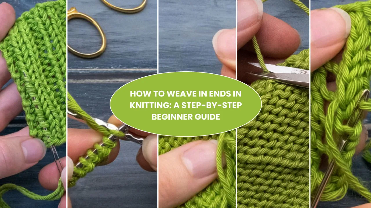 How to Weave in Ends in Knitting