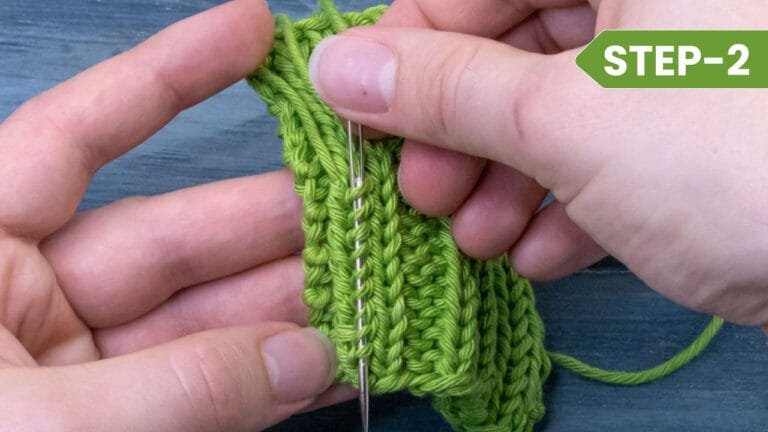 How to Weave in Ends in Knitting [ 8 Ways ]