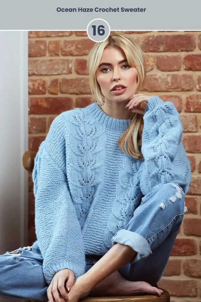 Free Crochet Pullover Sweater Patterns & Tutorials