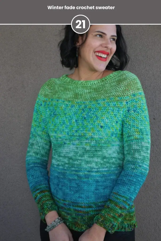 Free Crochet Pullover Sweater Patterns & Tutorials