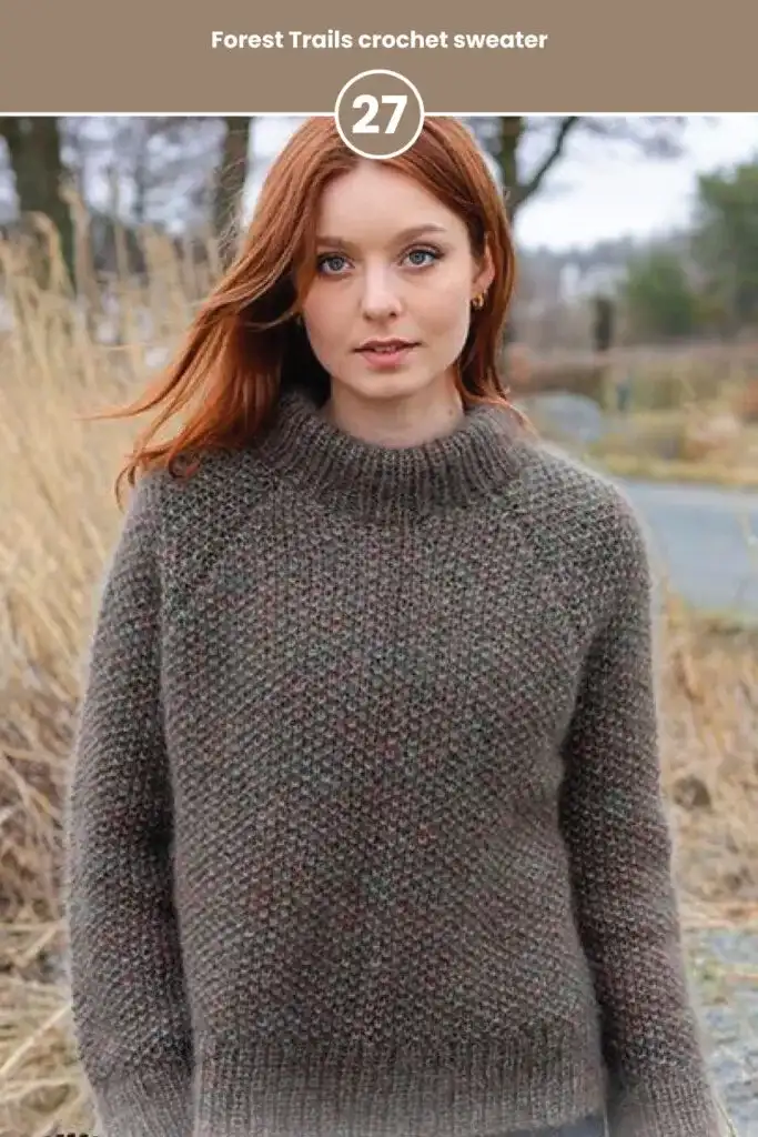Free Crochet Pullover Sweater Patterns & Tutorials