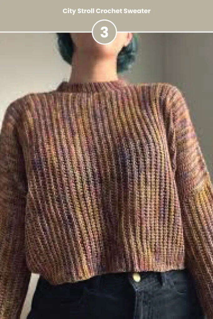 Free Crochet Pullover Sweater Patterns & Tutorials