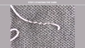 How to Do Duplicate Stitch in Knitting
