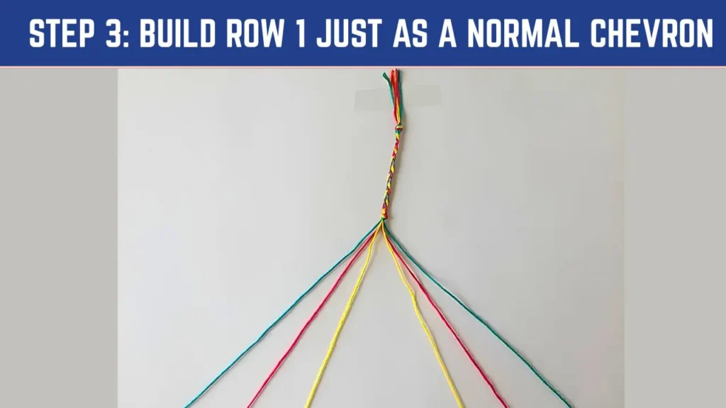 Build Row 1 Just as a Normal Chevron