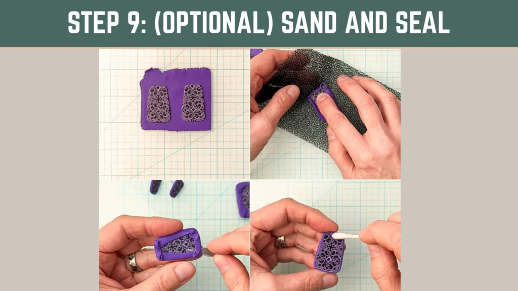 (Optional) Sand and Seal