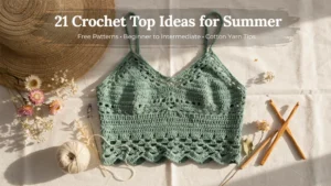 21 Crochet Top Ideas for Summer You'll Actually Want to Wear