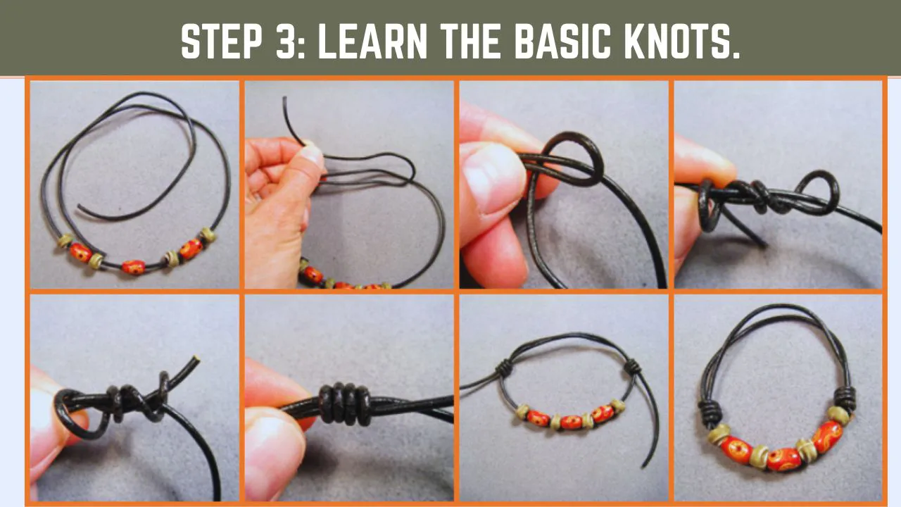 Learn the basic knots