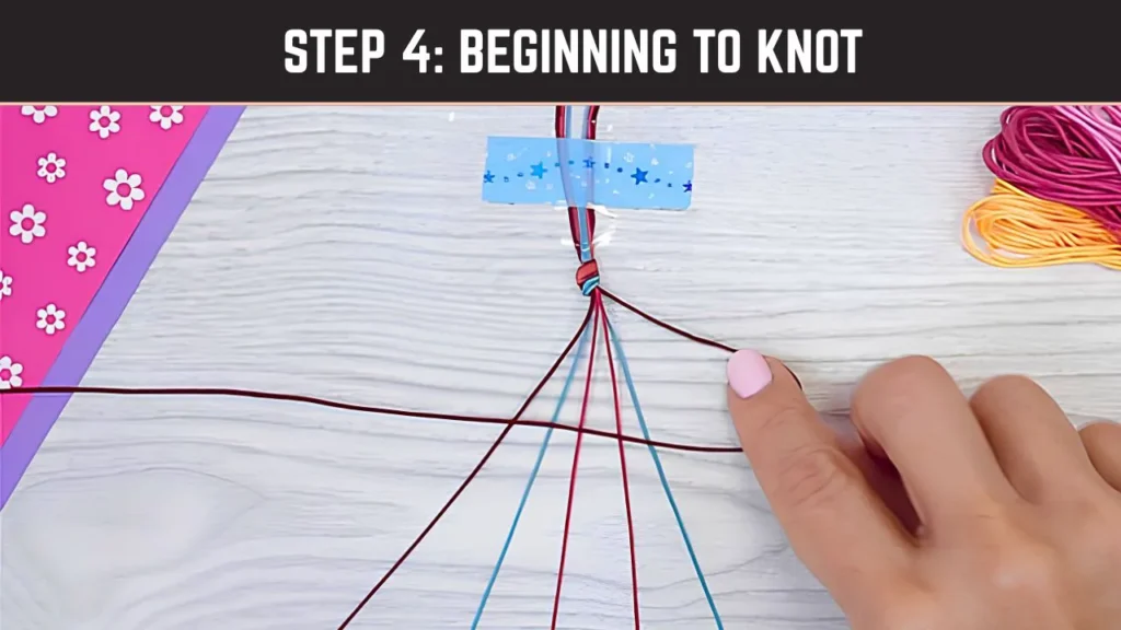 Beginning to knot