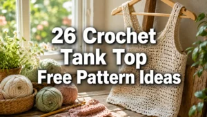 26 Crochet Tank Top Free Pattern