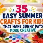 35 Easy Summer Crafts for Kids That Make Sunny Days More Creative