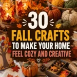 30 Fall Crafts to Make Your Home Feel Cozy and Creative