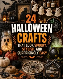 24 Halloween Crafts That Look Spooky, Stylish, and Surprisingly Easy