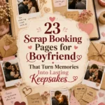 23 Scrap Booking Pages for Boyfriend That Turn Memories Into Lasting Keepsakes