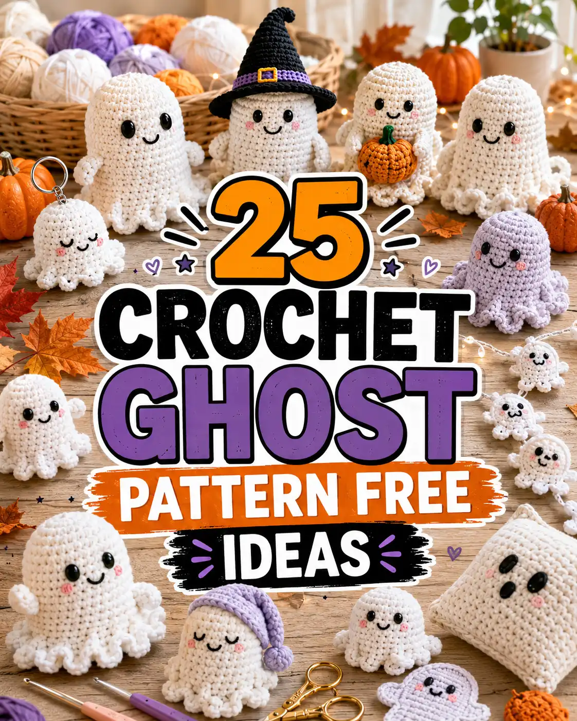 25 Crochet Ghost Pattern Free Ideas for Spooky-Cute Makes