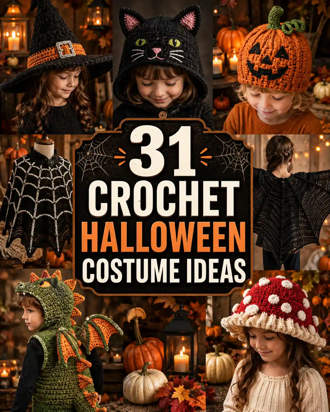 31 Crochet Halloween Costume Ideas: Easy, Spooky & Fun